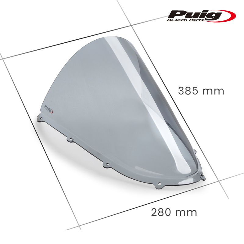 Puig 22333H R-RACER SCREEN [SMOKE] DUCATI PANIGALE V4 (25