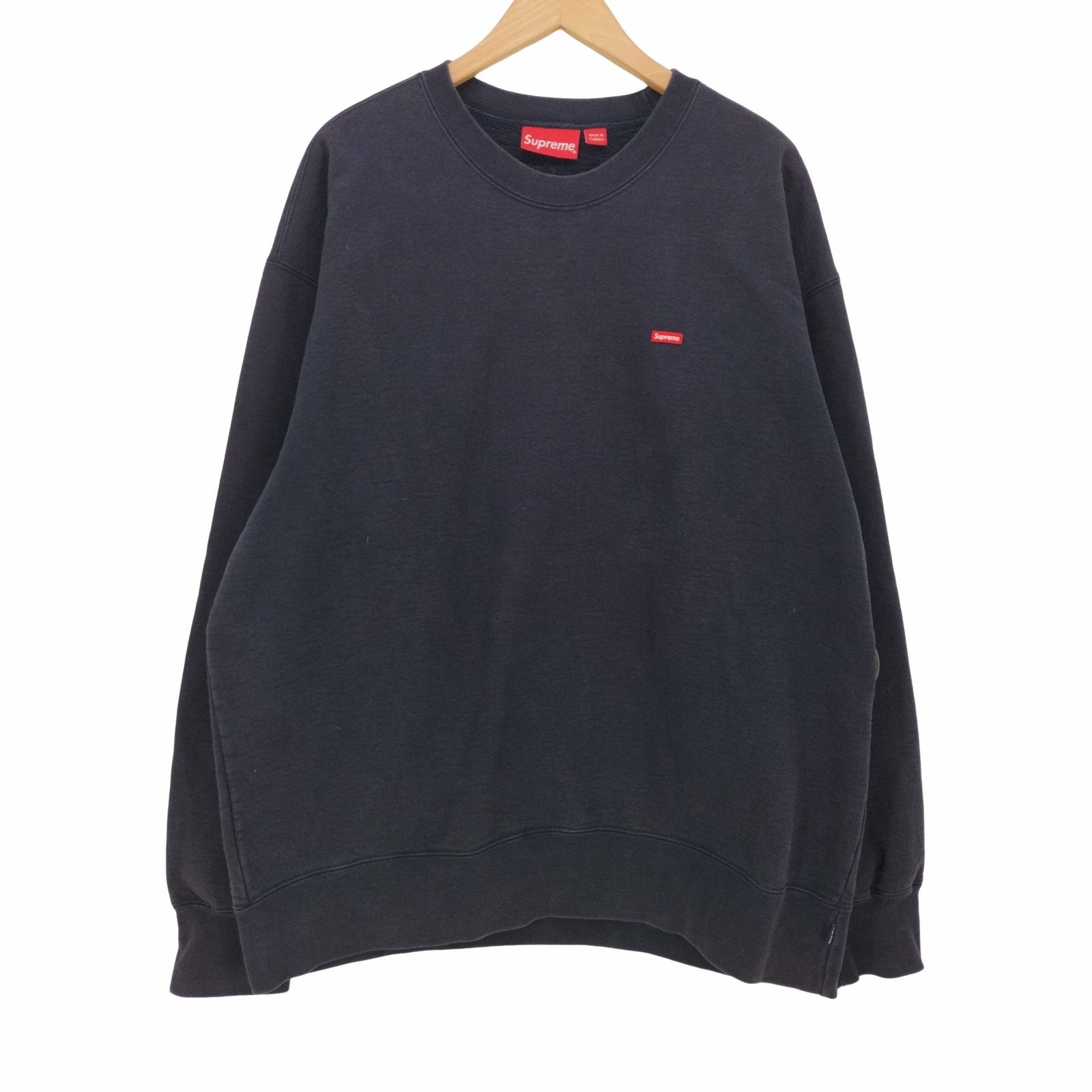 シュプリーム Supreme カナダ製 Small Box Crewneck メンズ JPN：XL 
