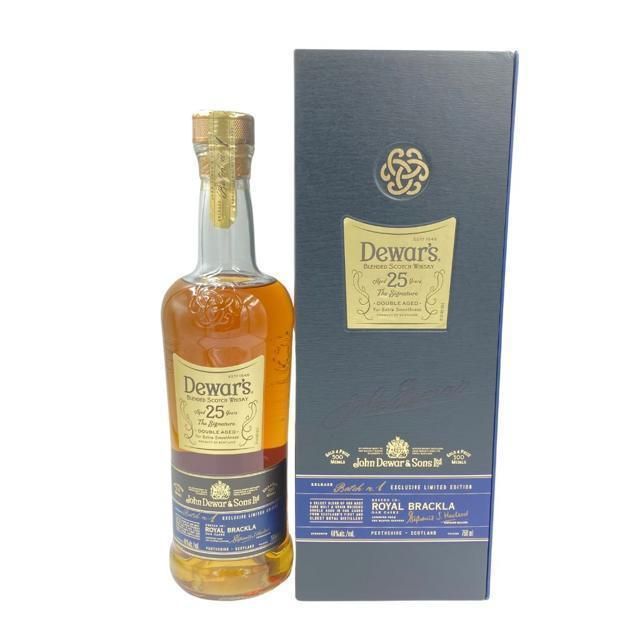 ☆Dewar's（デュワーズ） 25年 シグニチャー 750ml O0A1909 新着