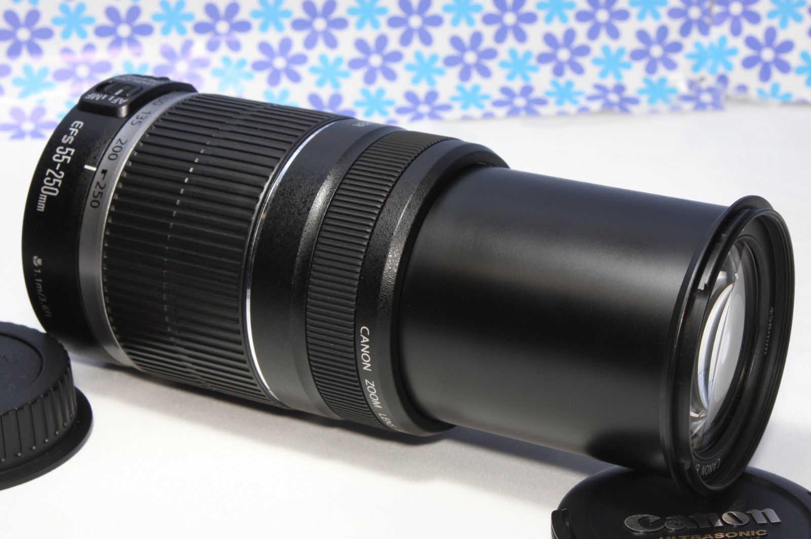 ⭐️美品⭐️ Canon EF-S 55-250mm IS II手ぶれ補正望遠レンズ 美品 Canon EF-S 55-250mm IS Ⅱ☆手振れ補正☆望遠レンズ