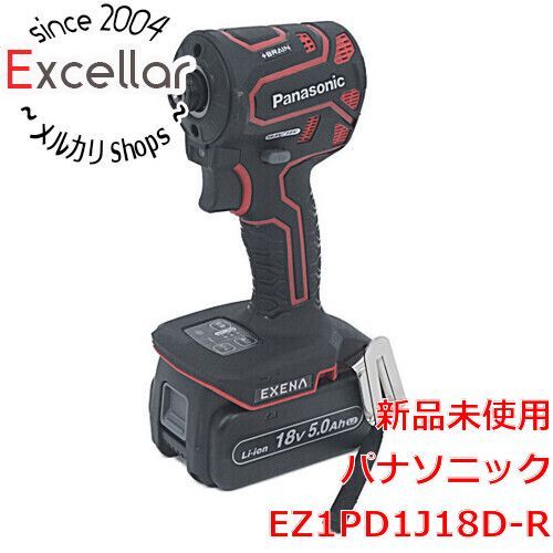 bn 17 Panasonic 充電インパクトドライバー EZ1PD1J18D-R 赤