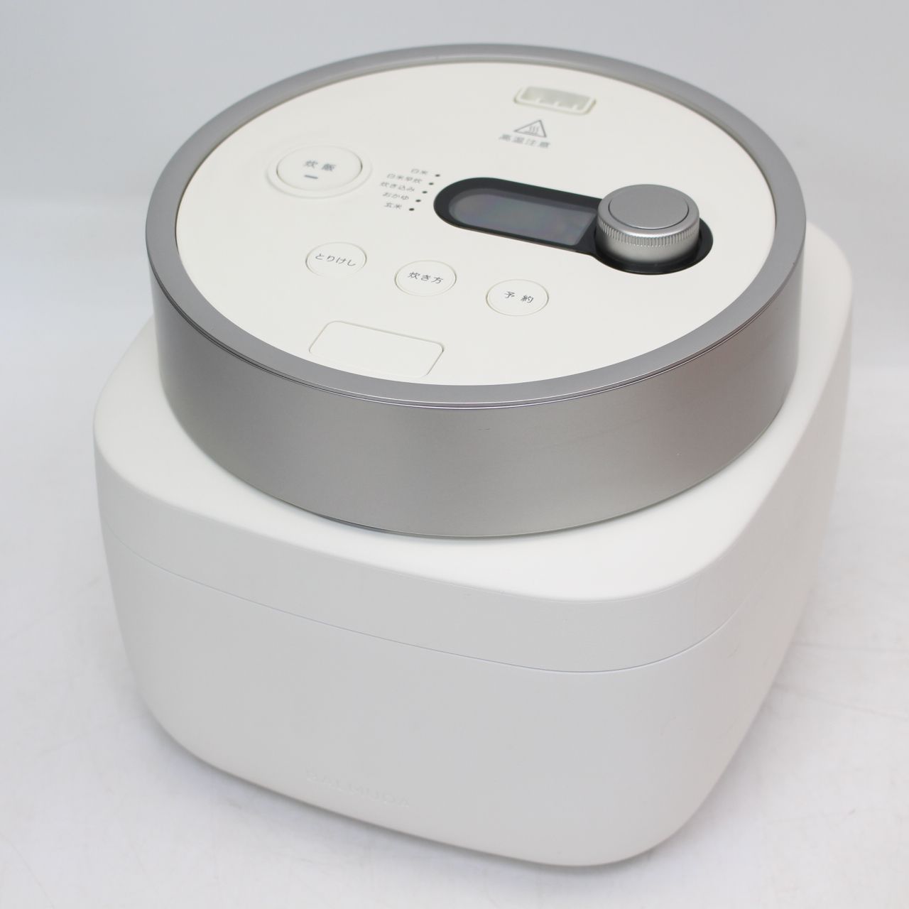 BALMUDA BALMUDA The Gohan K08A-WH(ホワイト) Amazon | バルミューダ ザ・ゴハン 3合炊き 電気炊飯器 BALMUDA