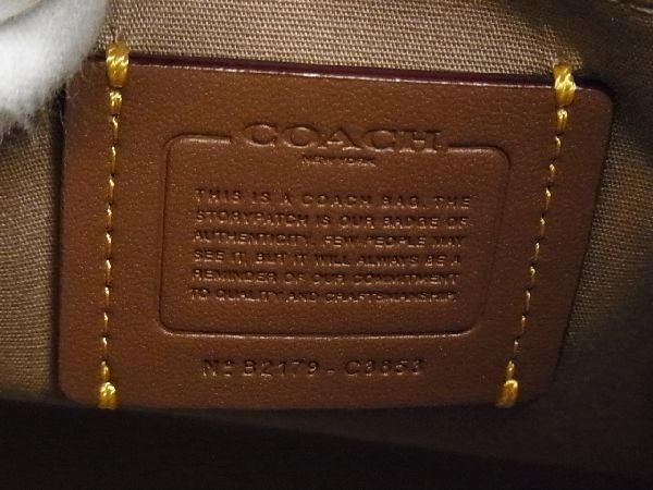 □新品□未使用□ COACH コーチ C3853 シグネチャー キャンバス×レザー