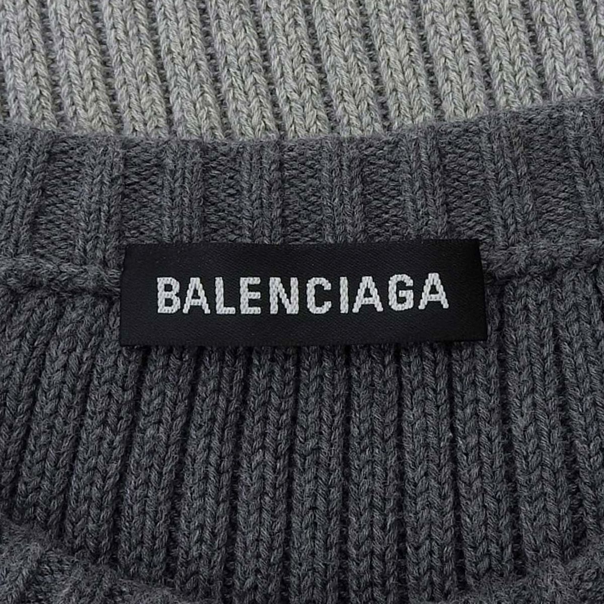 BALENCIAGA バレンシアガ バック BB ロゴ ボーダー ニット BALENCIAGA(バレンシアガ) バックロゴ ボーダーニット ニット