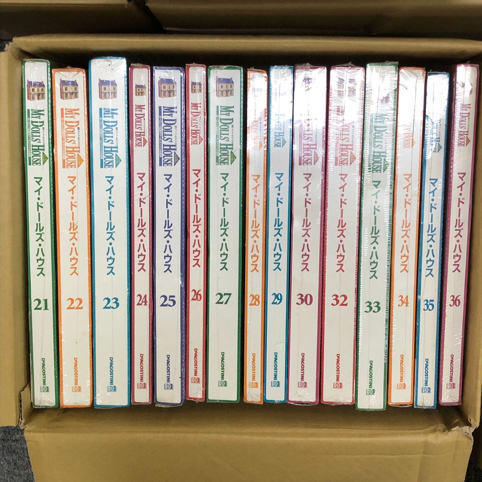まとめ売り・欠けあり】デアゴスティーニ 週刊マイドールハウス 5～50 