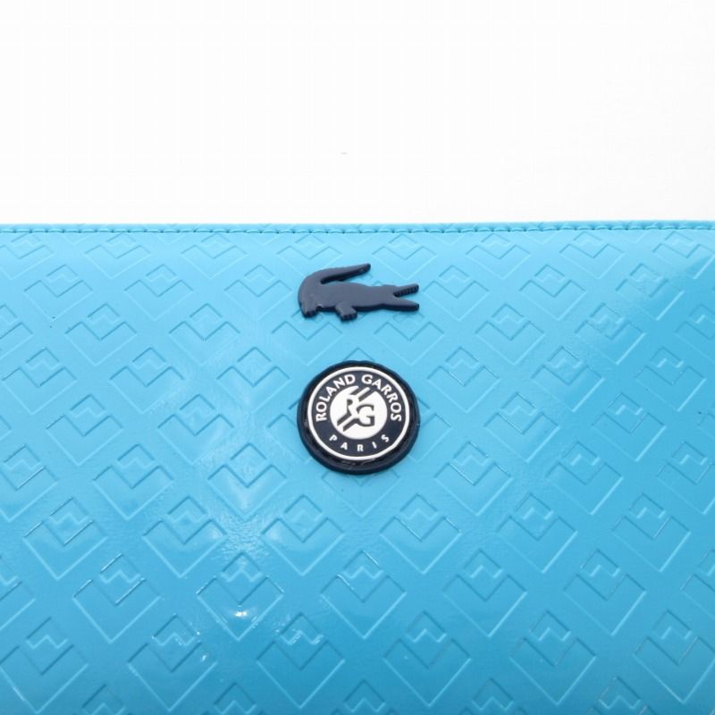 【廃盤・旧ロゴ】LACOSTE（ラコステ） 総柄 ラウンドファスナー 長財布 廃盤・旧ロゴ】LACOSTE（ラコステ） 総柄 ラウンドファスナー 長財布