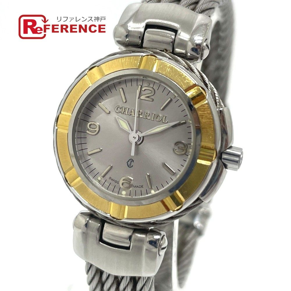 シャリオール ケルティック ワイヤー クォーツ 腕時計 SS シルバー