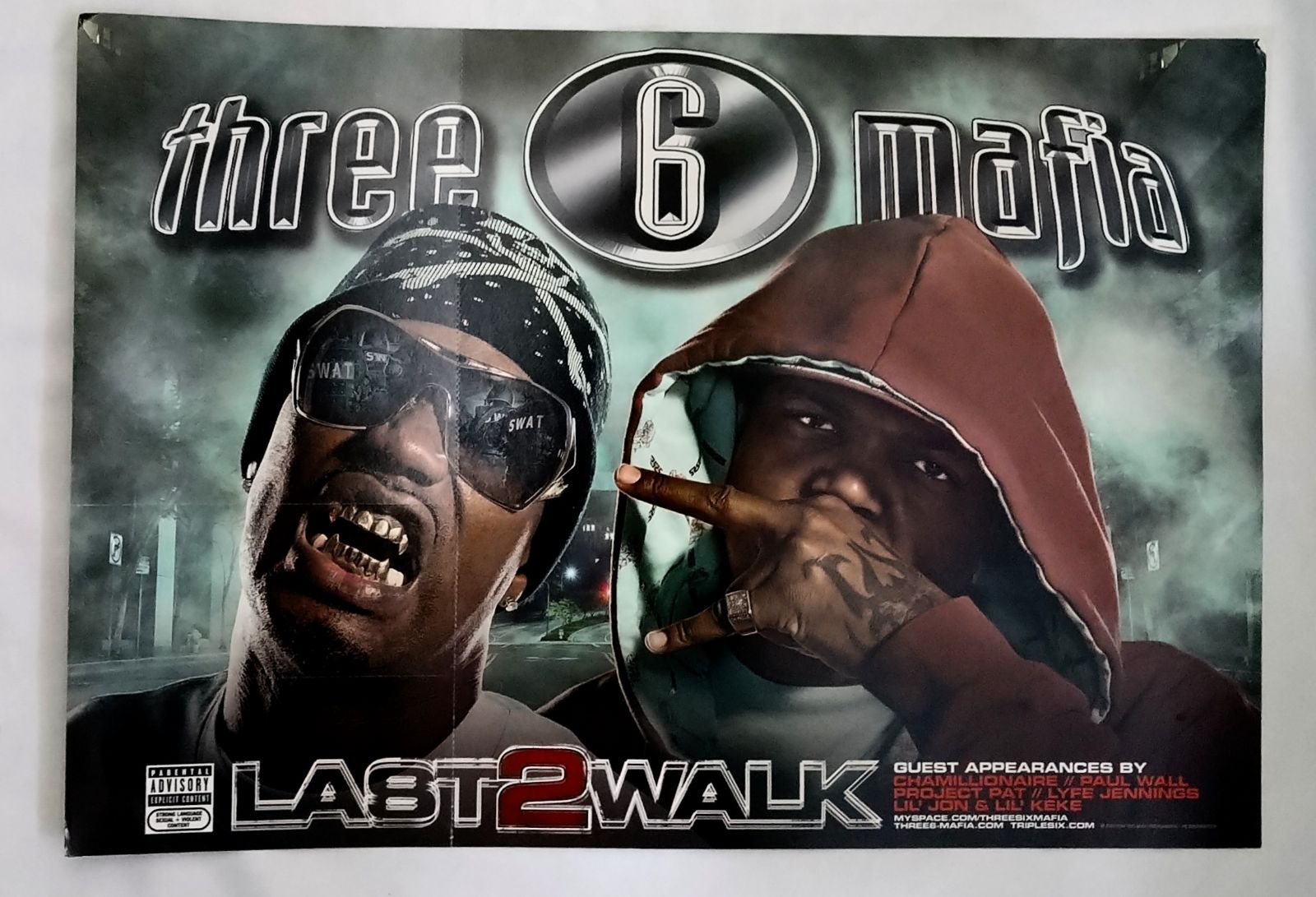 Three 6 Mafia - Last 2 Walk Poster