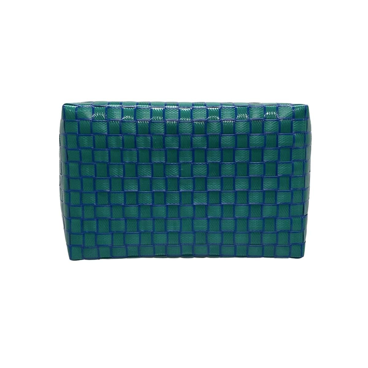マルニ トートバッグ美品 MARNI MARKET ANIMAL BASKET グリーン