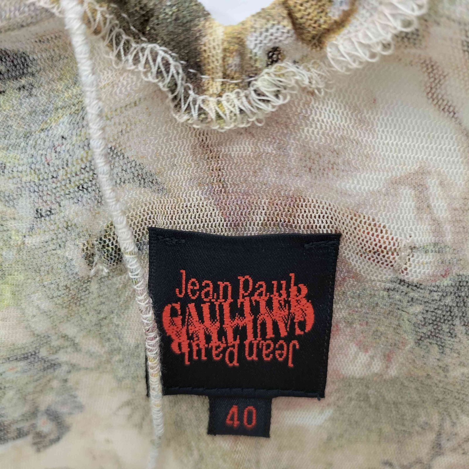 archive JEAN PAUL GAULTIER パワーネット y2k ゴス archive JEAN PAUL