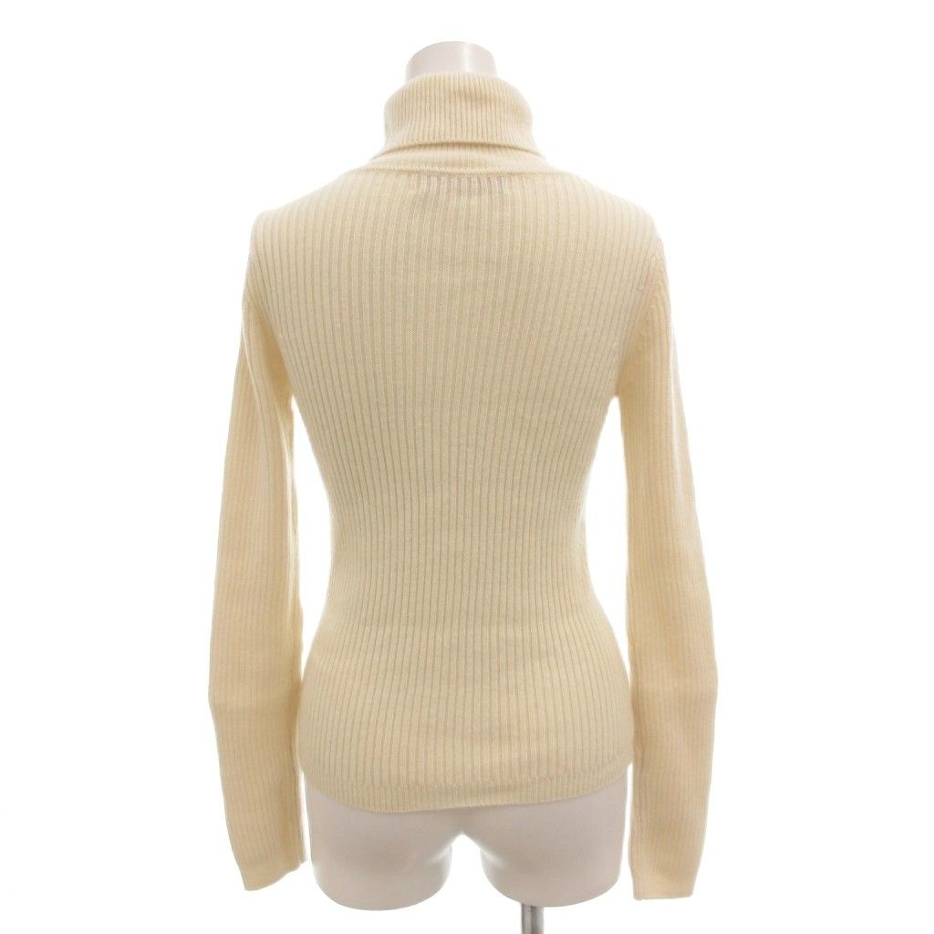 キャバン CABaN 23AW ウールコットンカシミヤリブタートルニットプル  