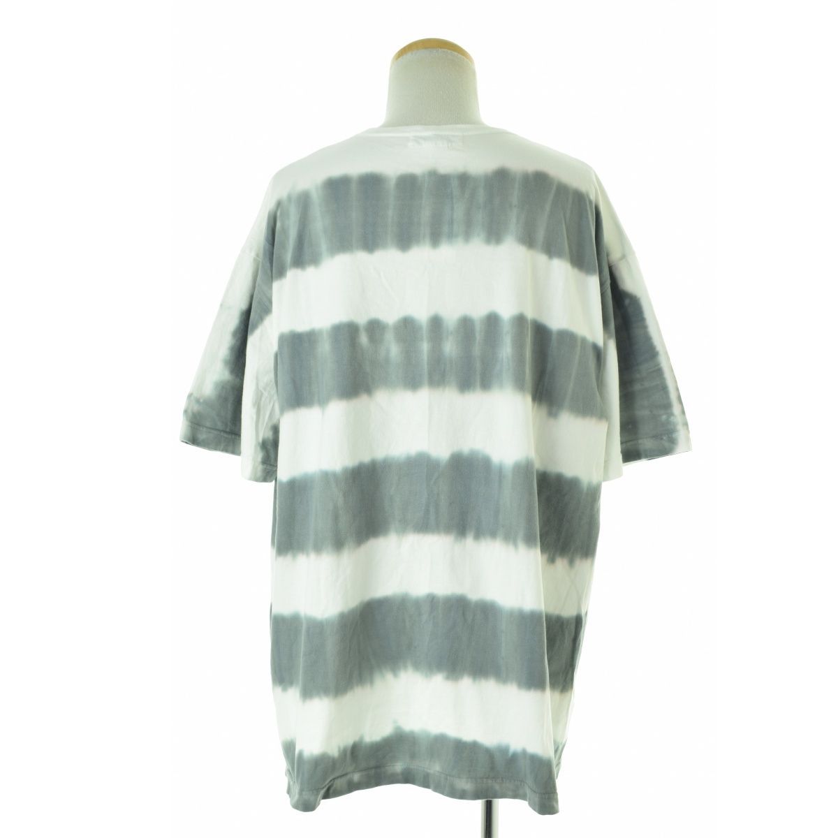 SASSAFRAS】23AW Stratum T 1/2 タイダイ ボーダー半袖Tシャツ - メルカリ