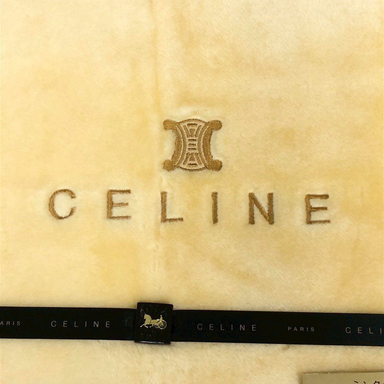CELINE アクリルニューマイヤー毛布