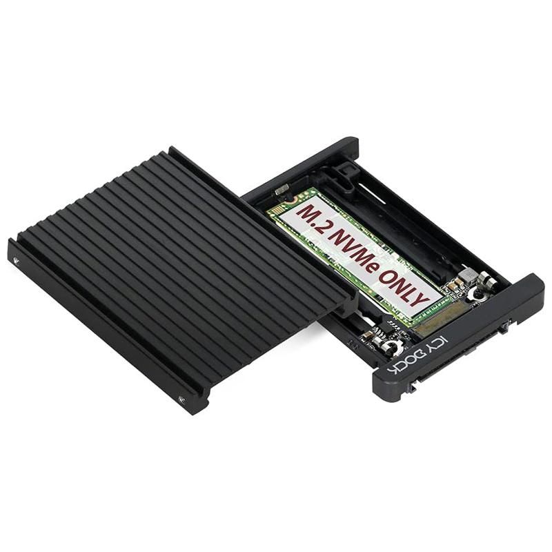ICYDOCK M.2 PCIe NVMe SSD 2.5-quot- U.2 PCIe SSD 変換 ユニット | MB705M2P-B