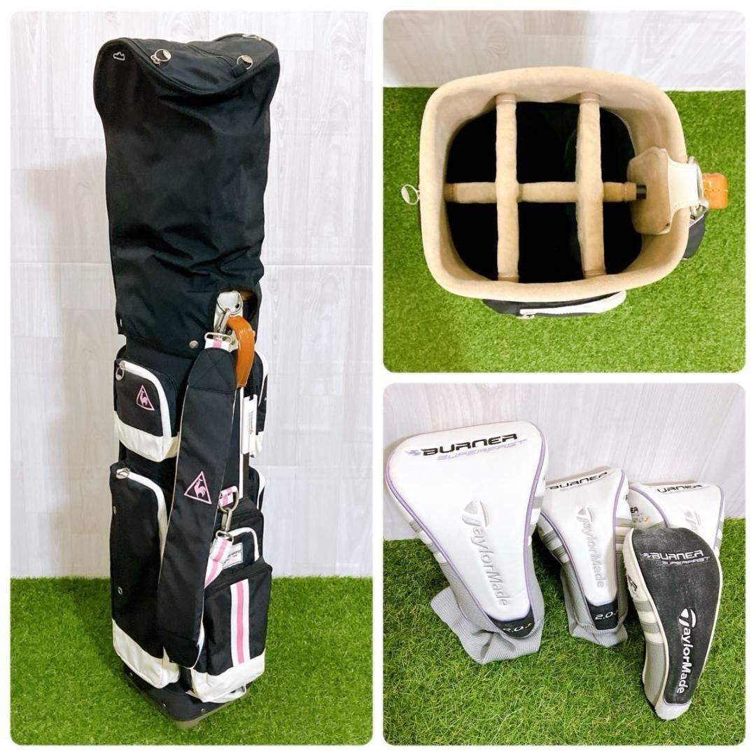 豪華12本 テーラーメイド バーナー レディースゴルフセット 初心者