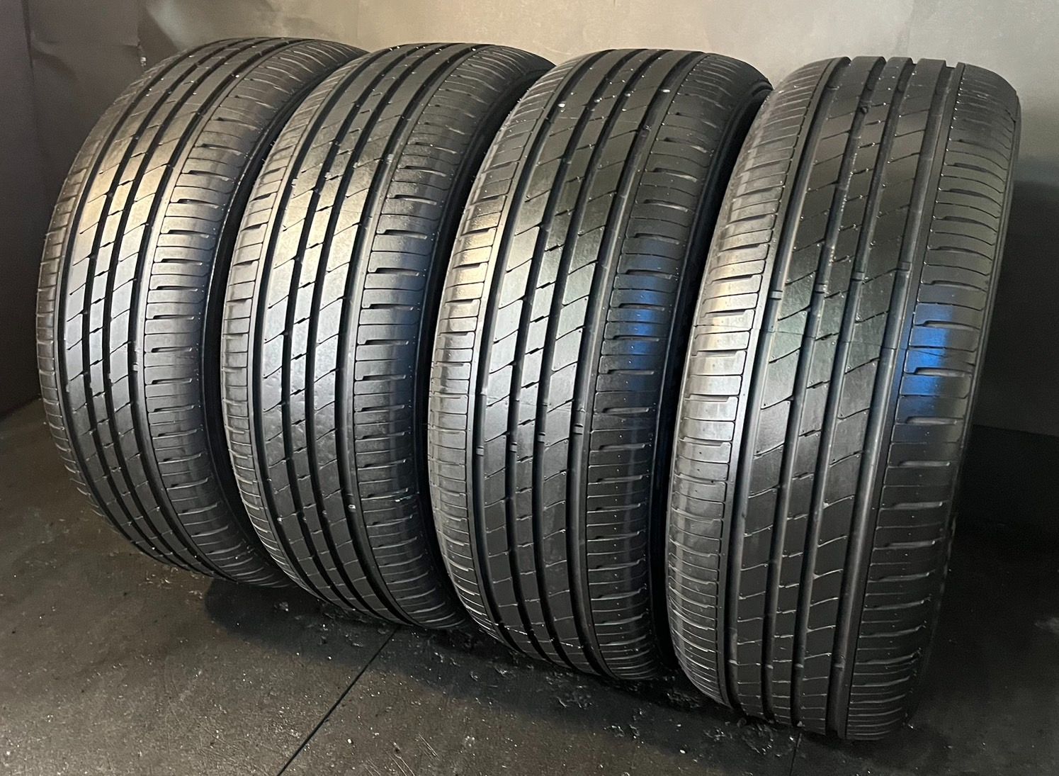 うっすらイボ 2025 製 約9.9分山 ジーテックス ZEETEX ZT6000 eco 205 55R16 4本 h_491