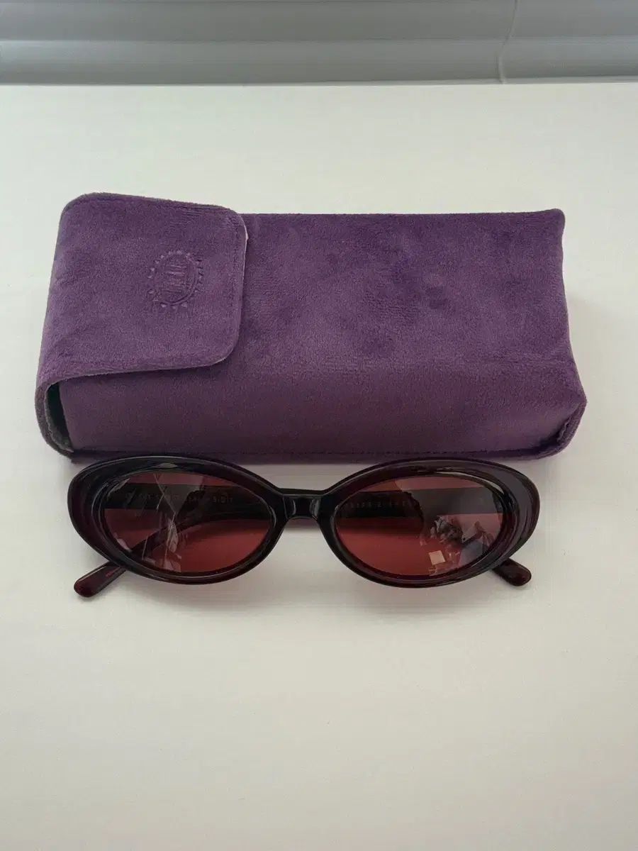 CRAP クラップ サングラス オーバル レッド サングラス