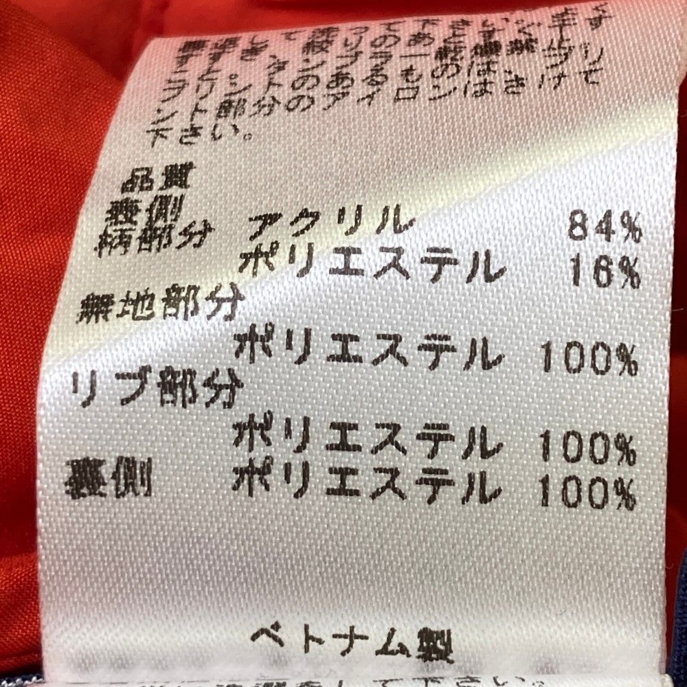 サイズ：0 23区GOLF ニジュウサンクゴルフ  リバーシブル 長袖ブルゾン ニット切替 チェック柄 レッド系 [240101473848] ゴルフウェア レディース ストスト サイズ：0 23区GOLF ニジュウサンクゴルフ リバーシブル 長袖