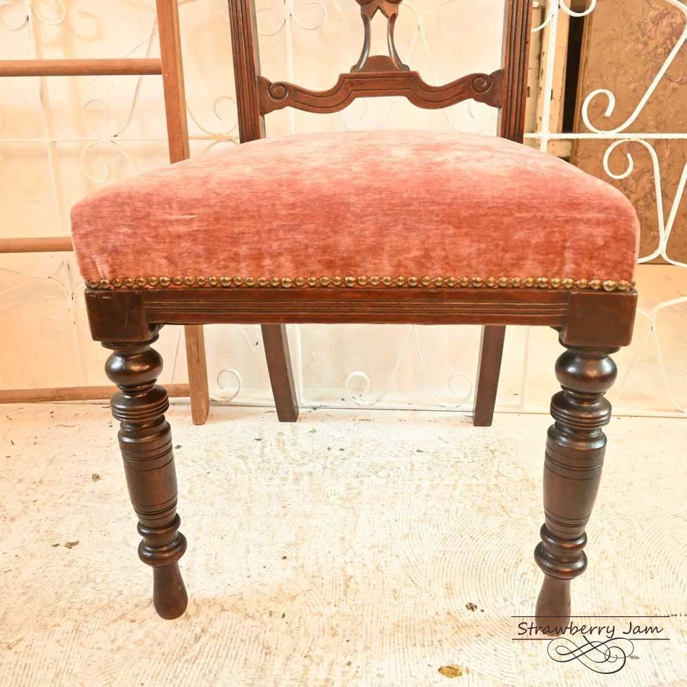 L3705-205-2 英国アンティーク サロンチェア ヴィクトリアン アンティークチェア キッチンチェア チェア ダイニングチェア マホガニーイギリス MARWIL-DEMENAGEMENTS_CH