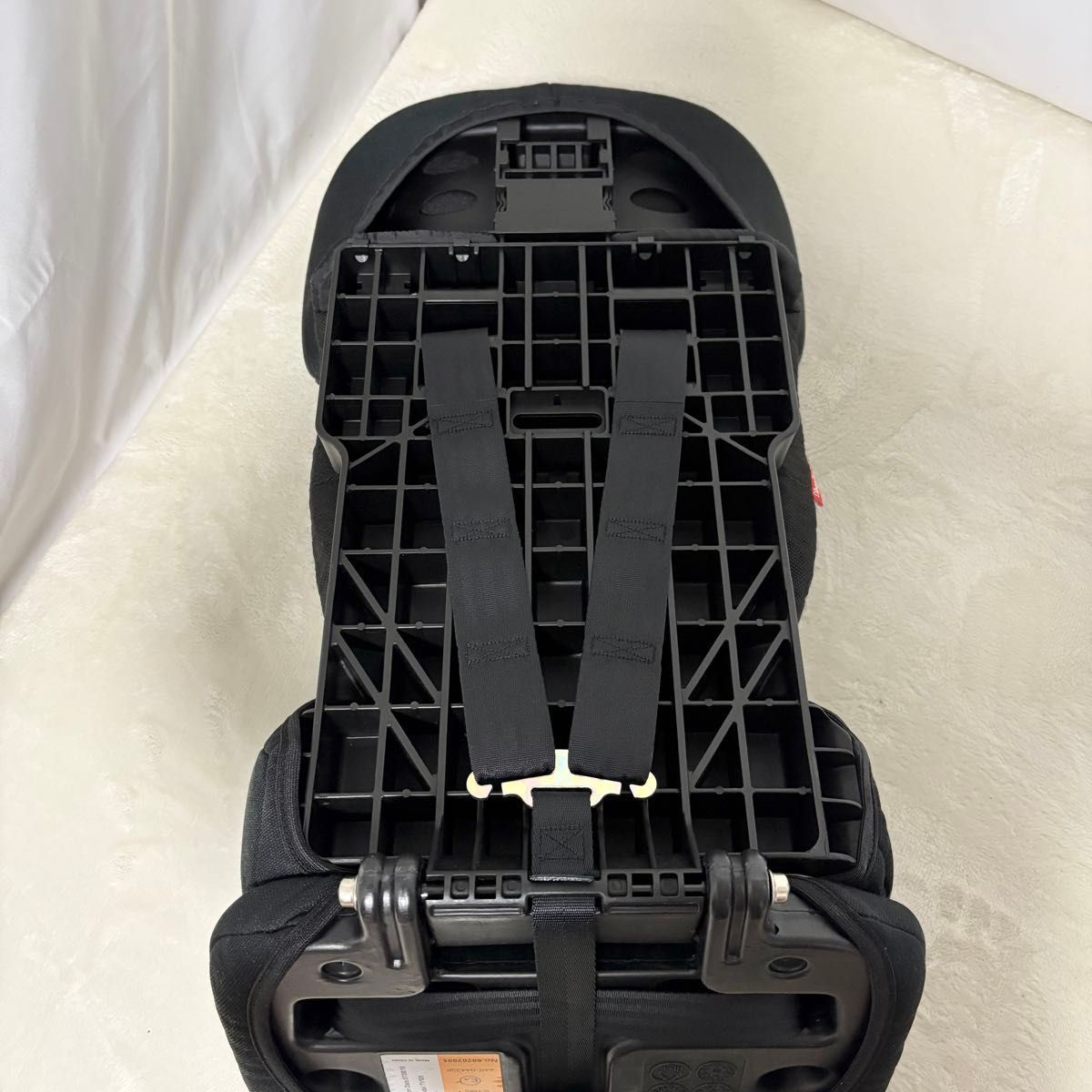 日本育児 トラベルベスト ECプラス TV106 ブラック ボーダー 日本育児 トラベルベストEC+ ブラック ボーダー ジュニアシート TV106