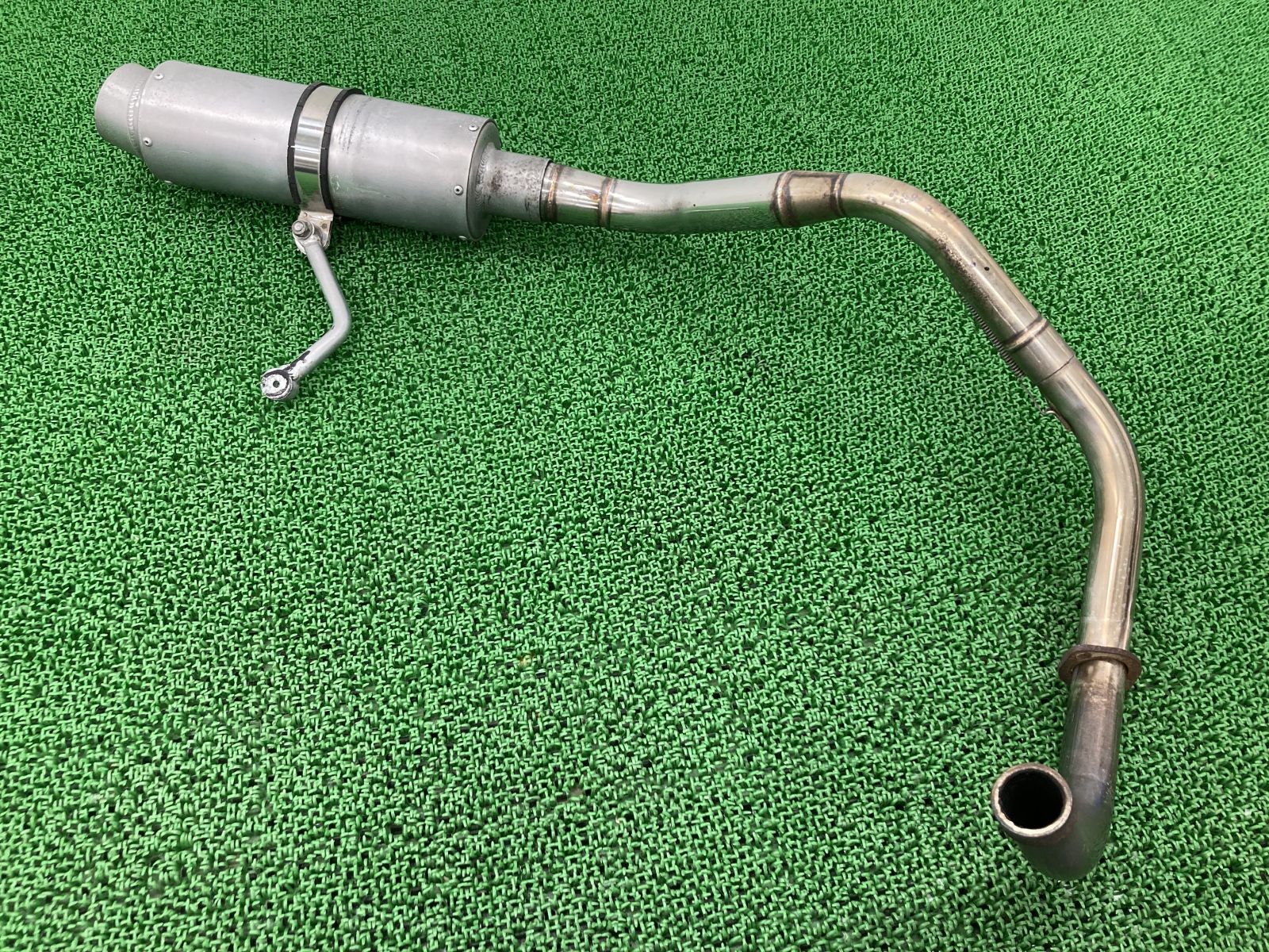 WR'S製エイプ50 マフラー 社外 中古 バイク 部品 AC16 MSシリーズ