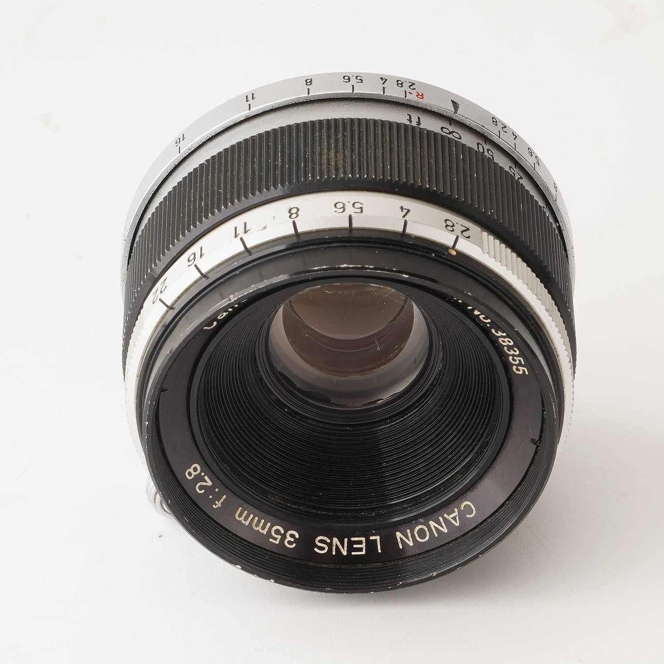 キャノン CANON LENS 35mm F2.8 ライカ L39マウント #3940515