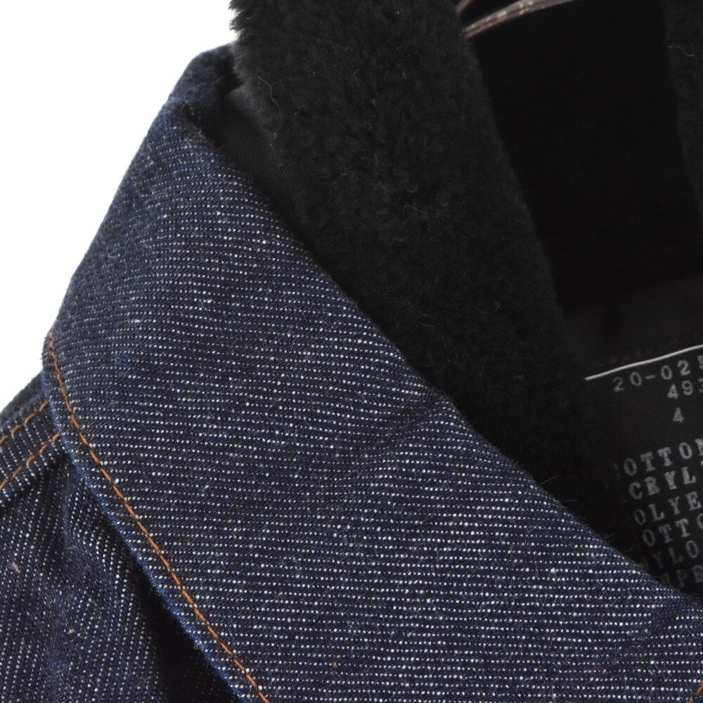 Sacai (サカイ) 20AW×A.P.C SHEARING PUFFER JACKET Sacai (サカイ) 20AW×A.P.C SHEARING PUFFER JACKET