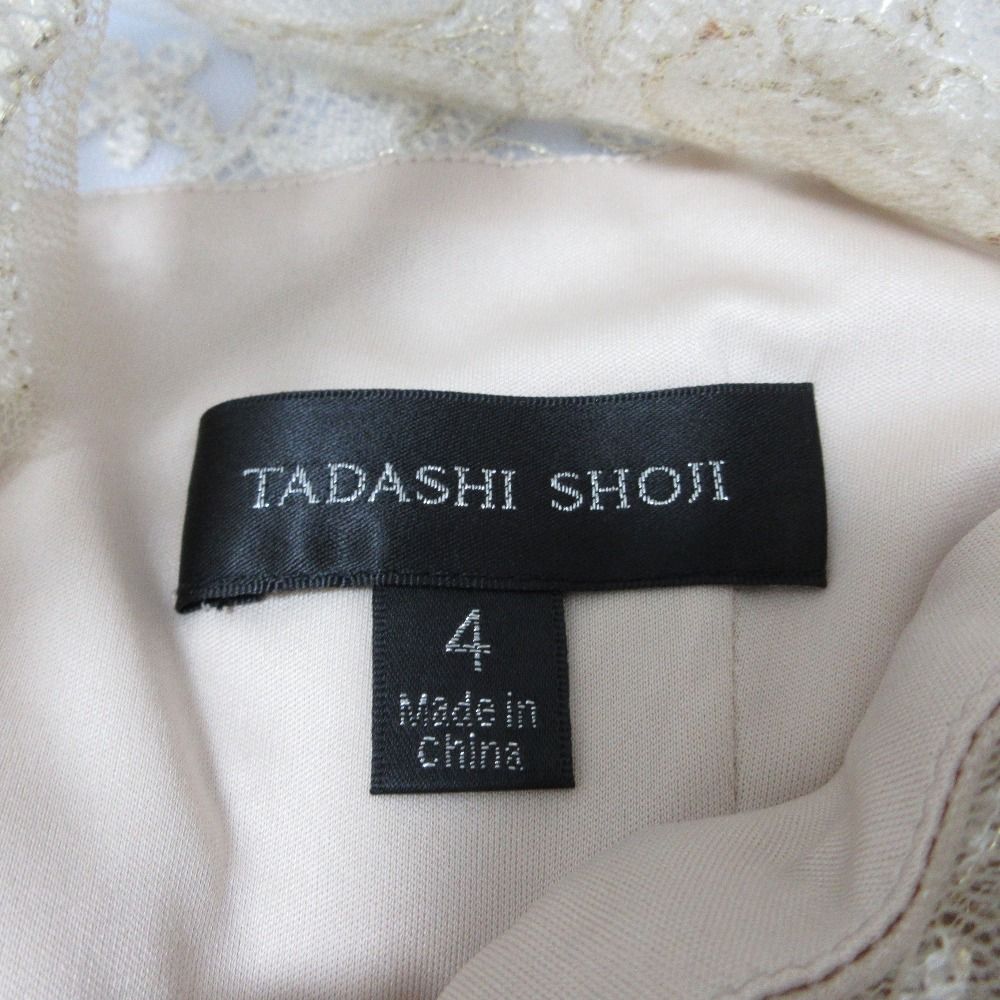 新品同様 TADASHI SHOJI タダシショージ コードレース ブラウス サイズ  