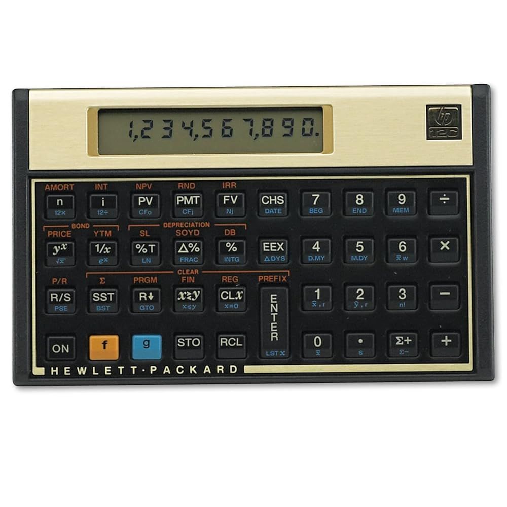HP 12c 金融電卓 F2230W
