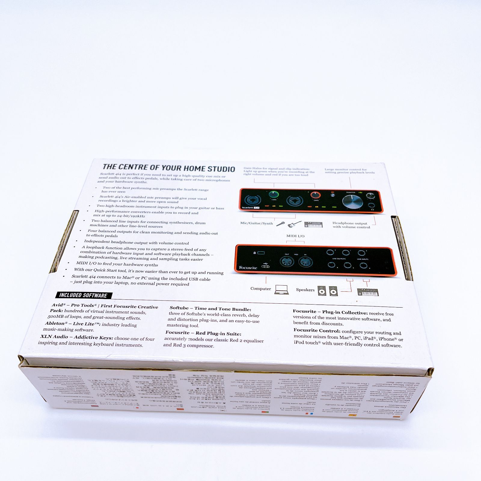 オーディオインターフェイス