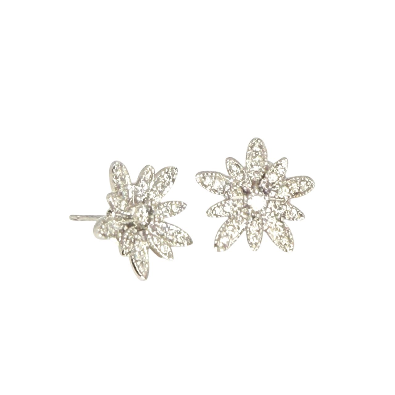 専用JF118★高級 ダイヤモンド0.4ct K18WG ピアス 楽天市場】K18YG【0.4ct】フラワーモチーフ ダイヤモンド ピアス