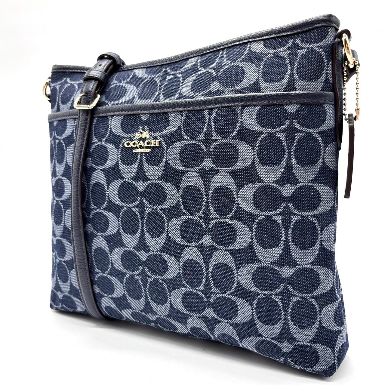 COACH - A4収納可能✨COACH コーチ トート ターンロック メタル