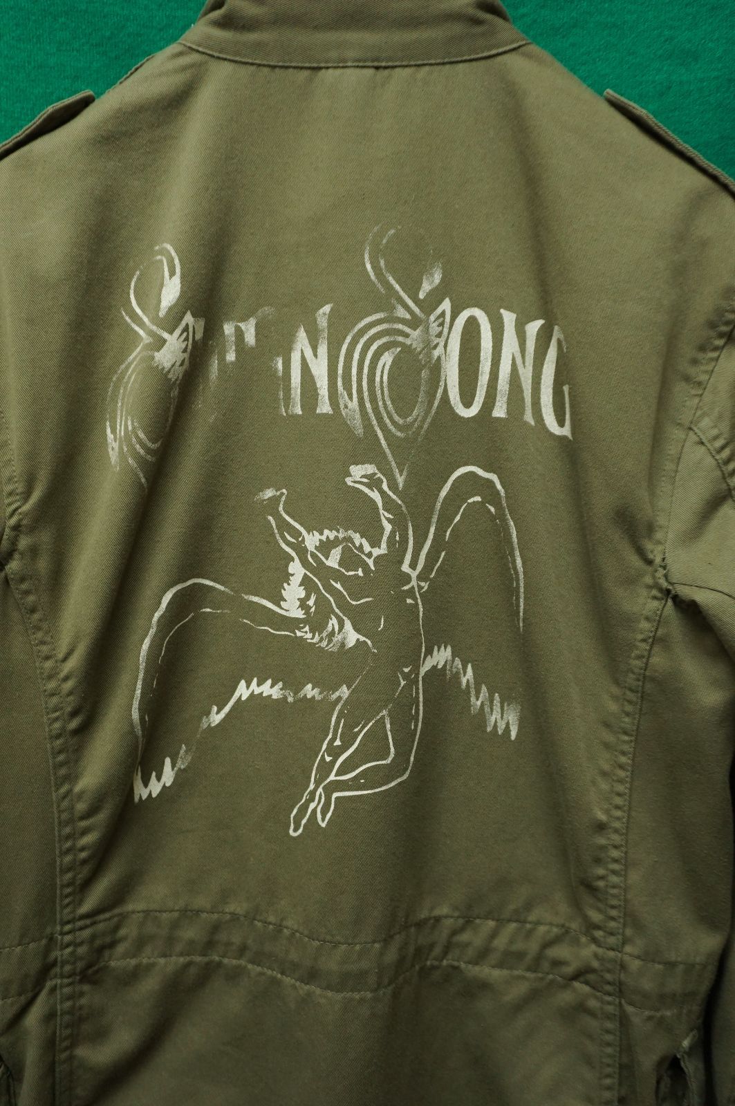 HYSTERIC GLAMOUR M65 ミリタリージャケット Mサイズ 2013AW】HYSTERIC GLAMOUR ヒステリックグラマー スタッズ