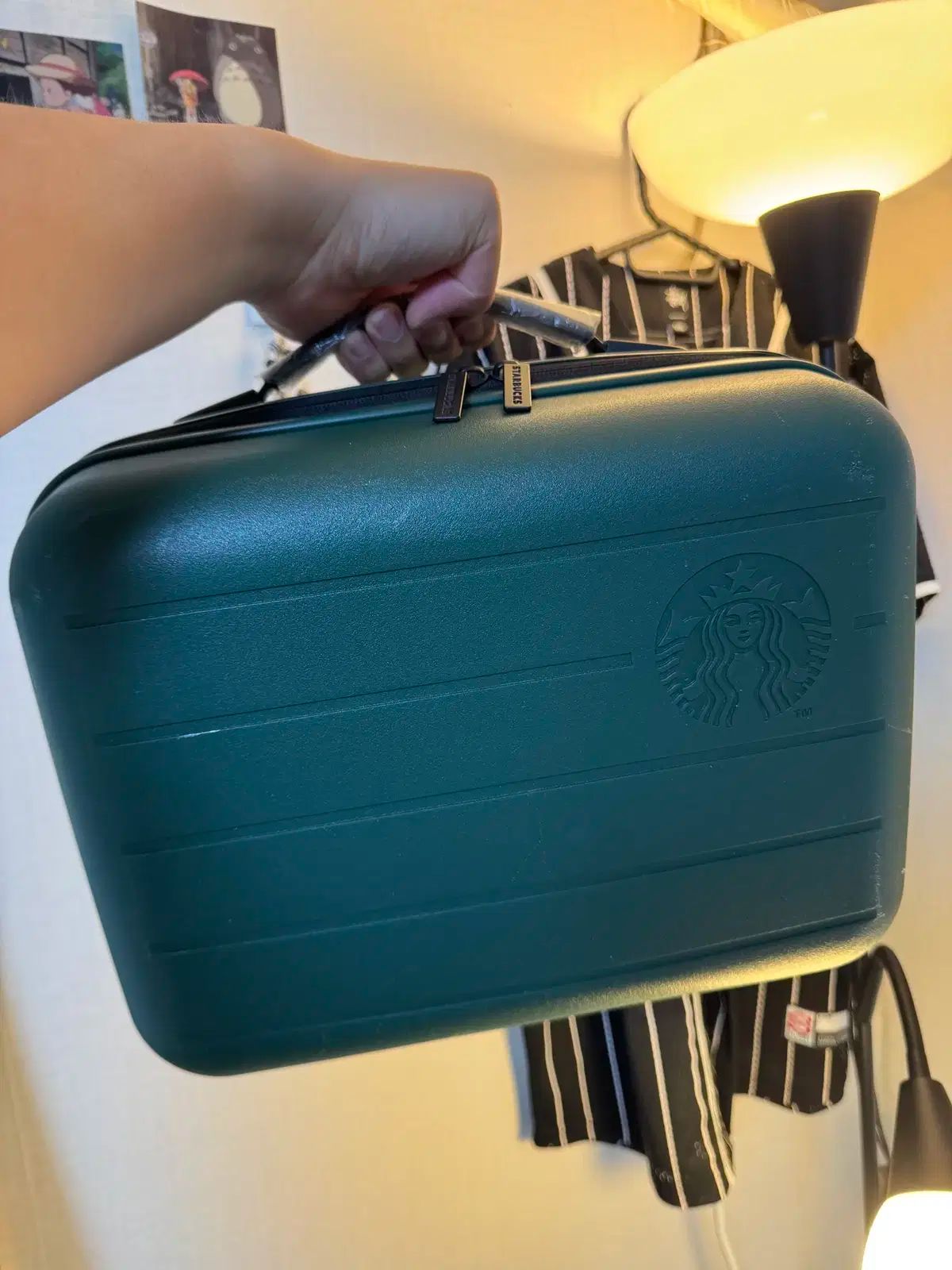 STARBUCKS スターバックス ミニキャリーケース ミニ キャリーケース スーツケース グリーン