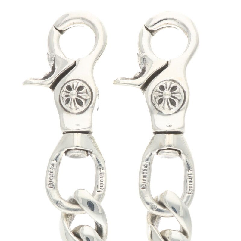 クロムハーツ CLASSIC SHORT-T 2クリップ ウォレットチェーン CHROME