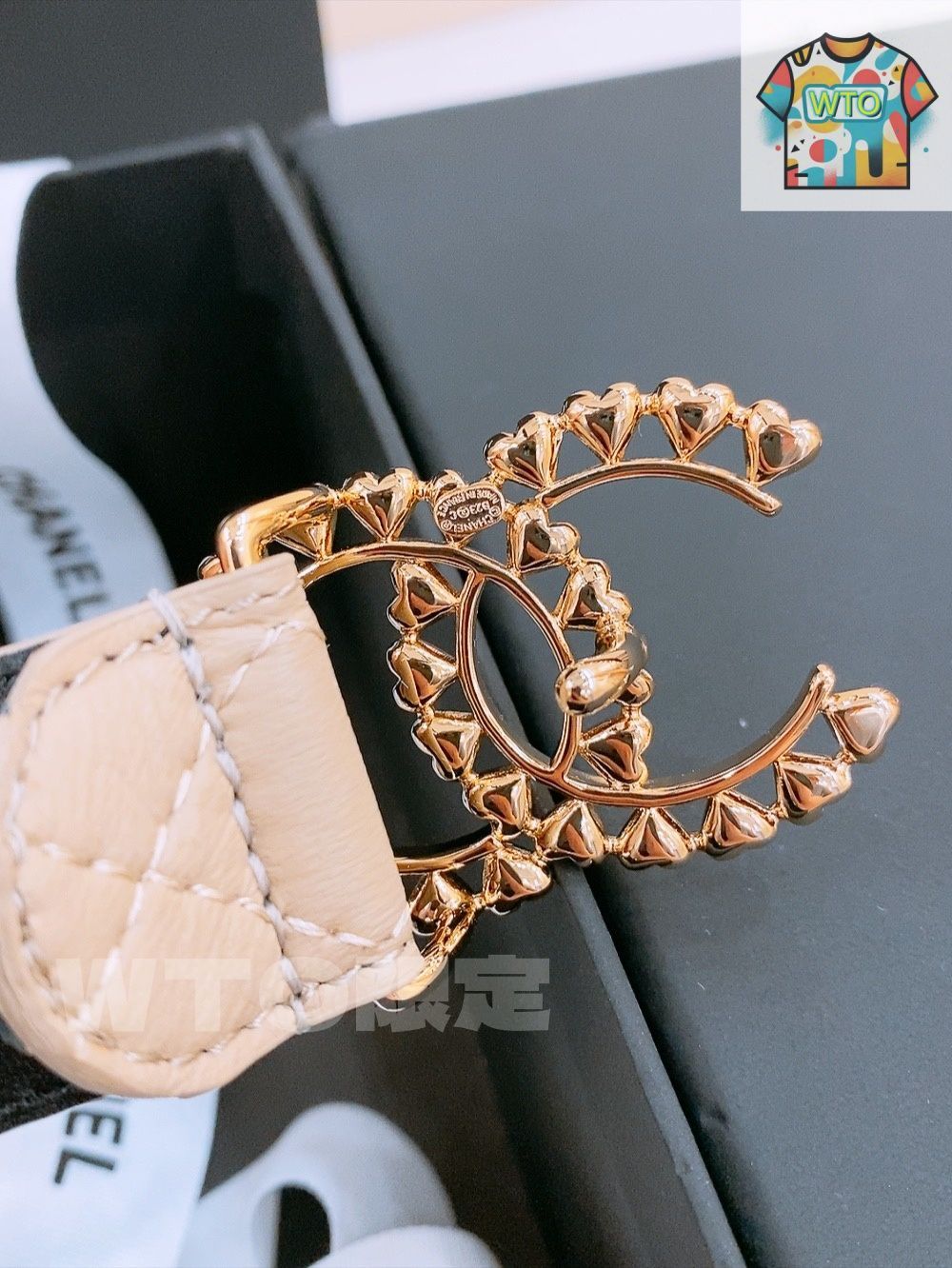 新品未使用　シャネルCHANEL ルーブベルト　メティエダール　ベルト ロゴが存在感☆】CHANEL ベルト (CHANEL/ベルト) 113826800【BUYMA】
