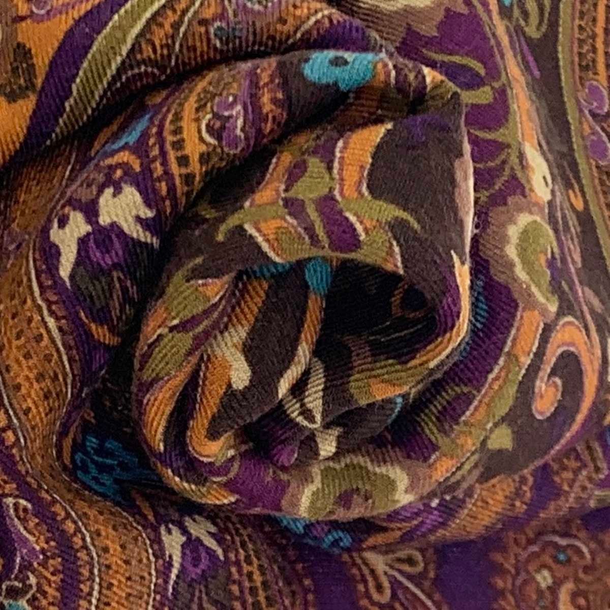ETRO エトロ 大判 良好☆ETRO エトロ カシミア×シルク ETRO エトロ 大判 良好☆ETRO エトロ カシミア×シルク