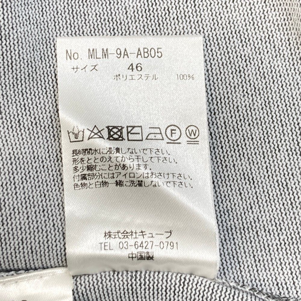 サイズ：46 MARK&LONA マークアンドロナ 半袖ポロシャツ グレー系