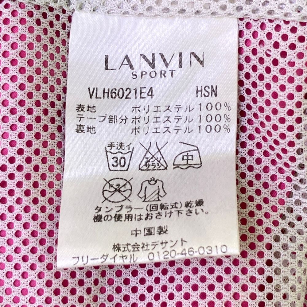 ゴルフ サイズ：38 LANVIN SPORT ランバン スポール 4WAY 裏メッシュ