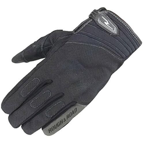 【新品・5営業日で発送】ラフu0026ロード(ROUGHu0026ROAD) コンフォートナックルグローブ BK Lサイズ 品番:RR8026BK3