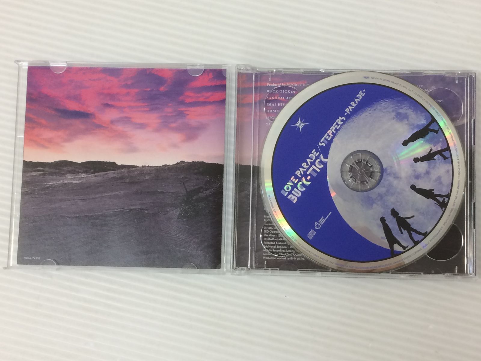 【初回限定盤 CD＋DVD】 BUCK-TICK LOVE PARADE Amazon.co.jp: LOVE PARADE/STEPPERS -PARADE-(初回限定盤