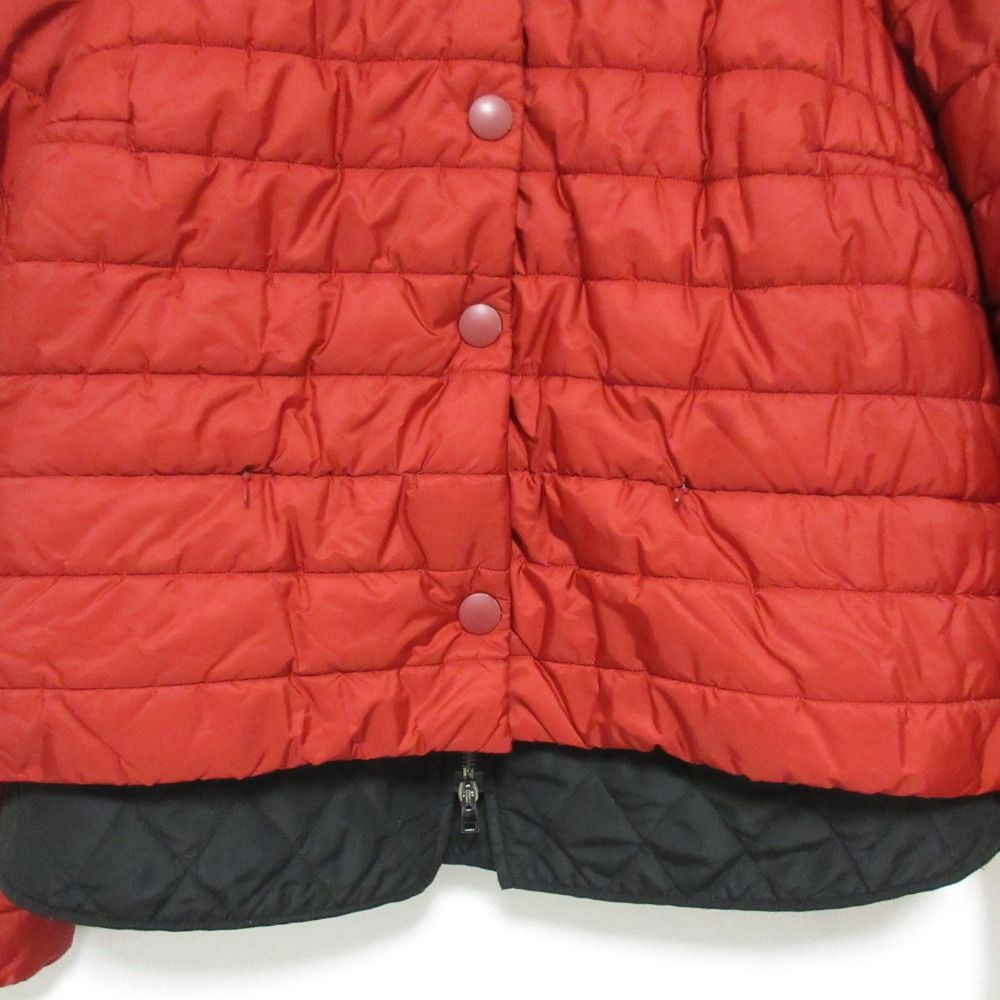 JIL SANDER NAVY - 良品 JIL SANDER NAVY ジルサンダーネイビー フードドッキング パデッドジャケット ブルゾン サイズ44 レッド×ブラック レディース 古着 中古 USED JIL SANDER NAVY - 良品 JIL SANDER NAVY ジルサンダーネイビー