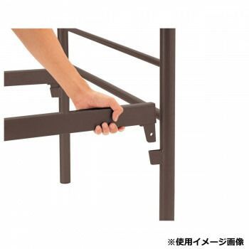 弘益 KOEKI UTILITY イージーベッド ブラウン EBD02BR