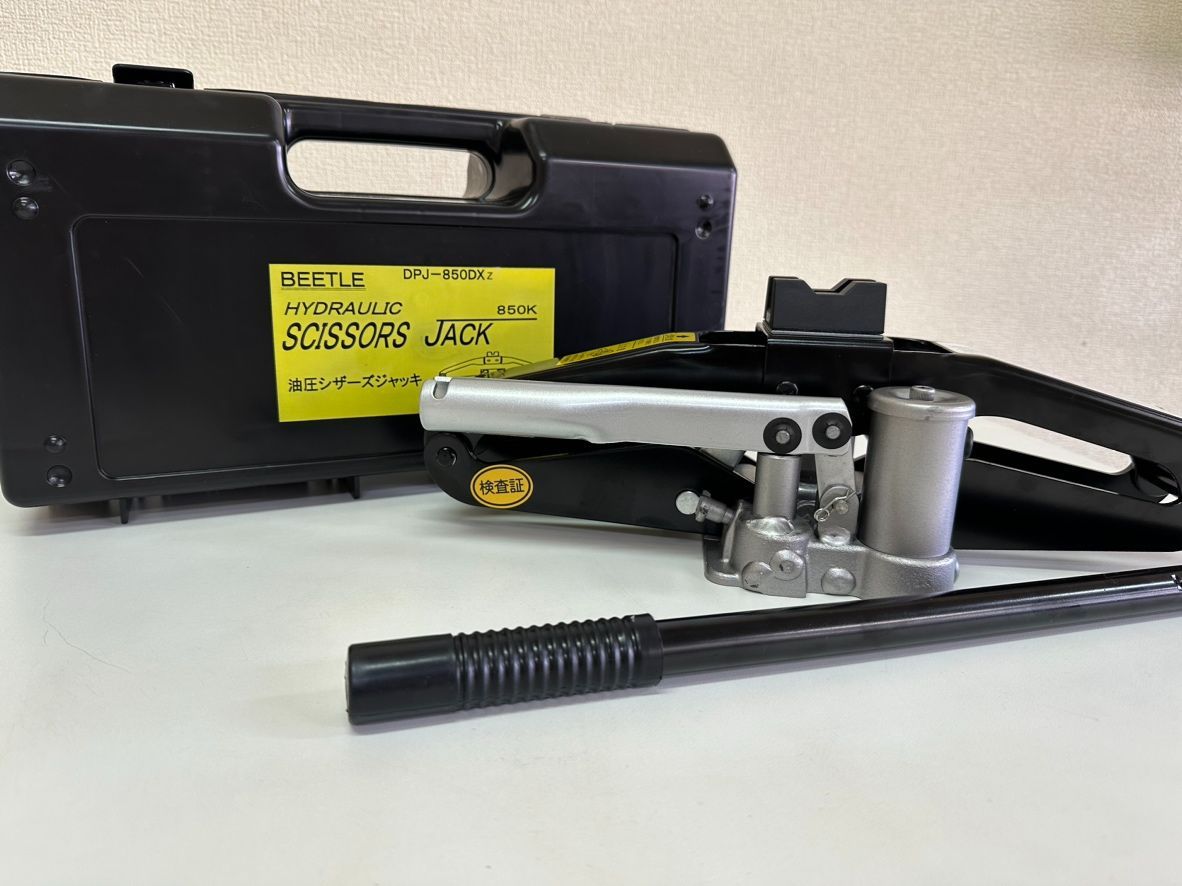 油圧シザースジャッキ ゴムヘッドタイプ DPJ-850DXZ