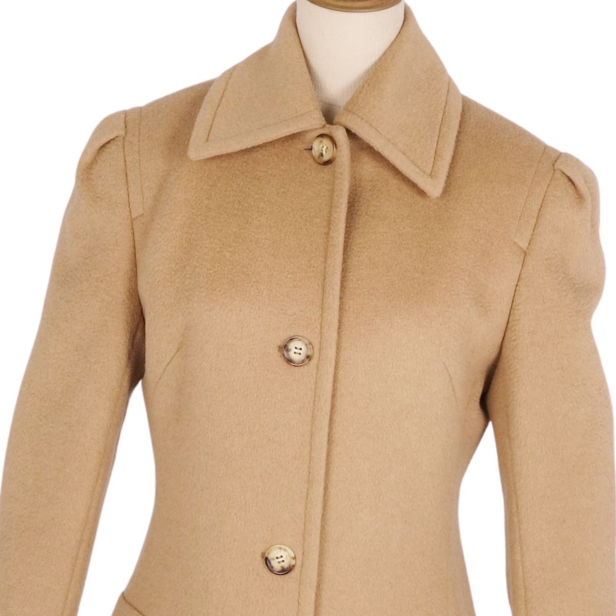 美品です！！CELINE セリーヌ　ステンカラーコート　ブラック　36 美品です！！CELINE セリーヌ ステンカラーコート ブラック 36