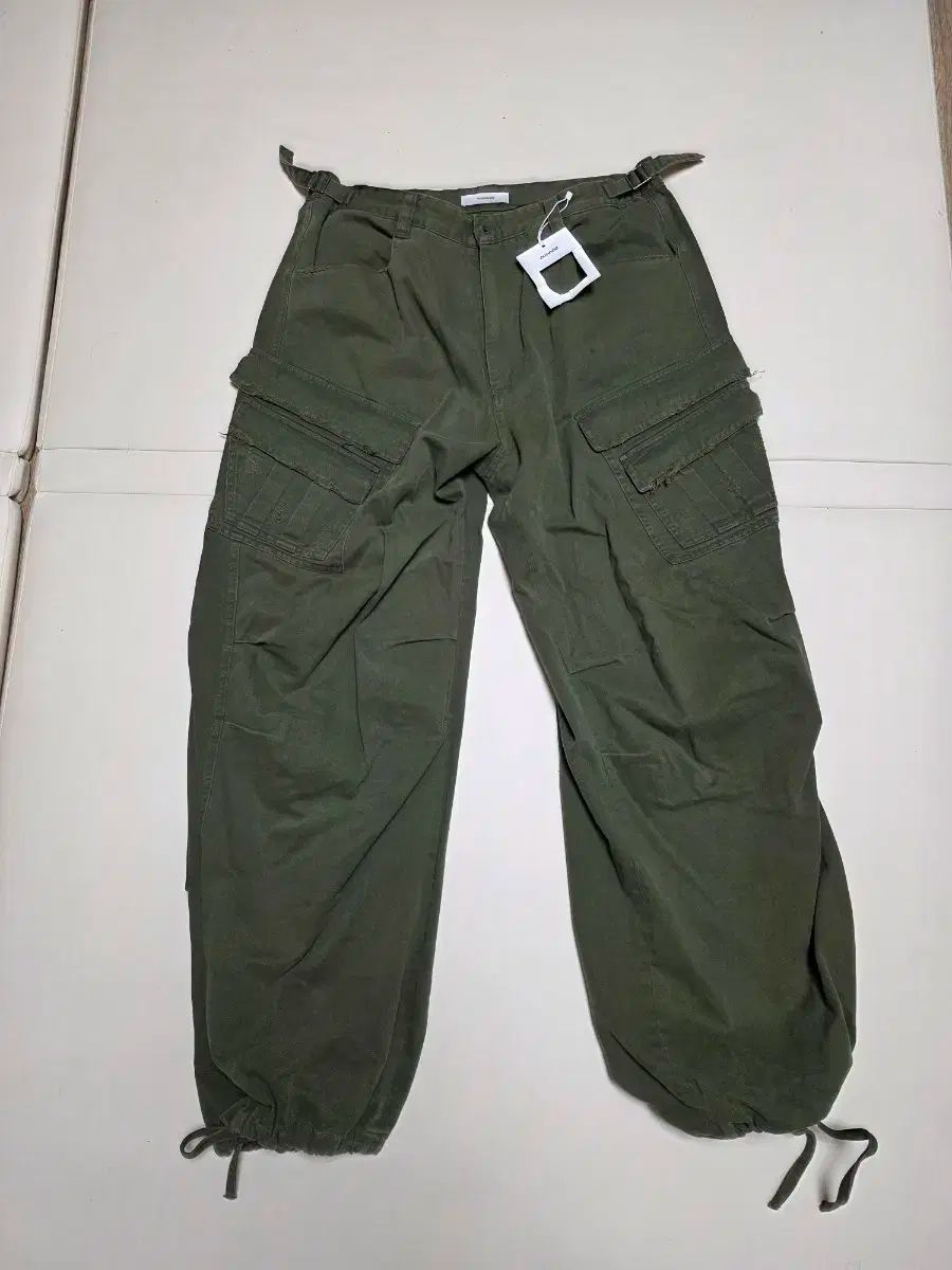 2 Nonnod ダブルポケット ヴィンテージ カーゴパンツ