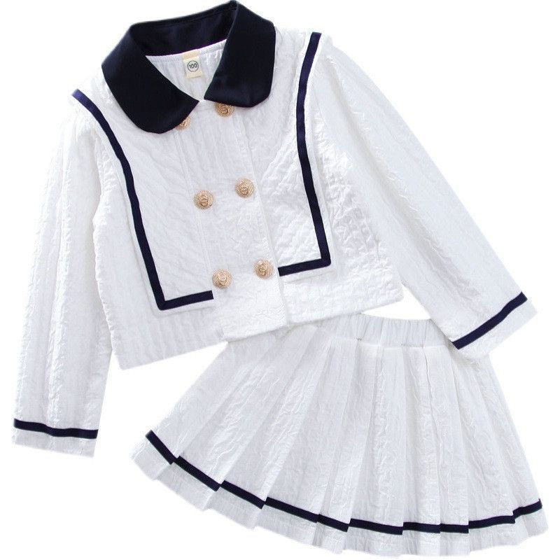 卒業式 スーツ 女の子 入学式 スーツ セットアップ フォーマルスーツ 2点セット 子供スーツ スカートスーツ ジャケット プリーツスカート キッズスーツ 子供スーツ 学園制服 七五三 入学式 