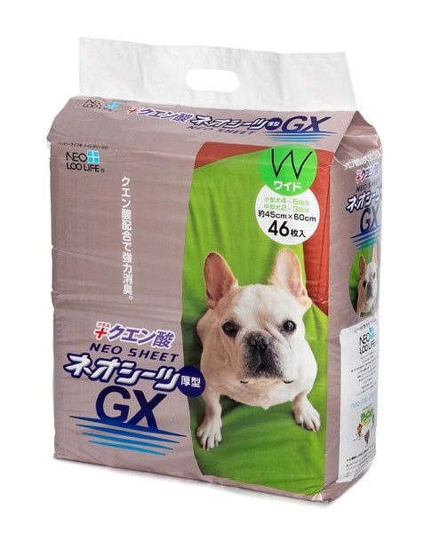同梱不可 4個セット コーチョー ネオルーライフ ネオシーツ クエン酸GXワイド 46枚