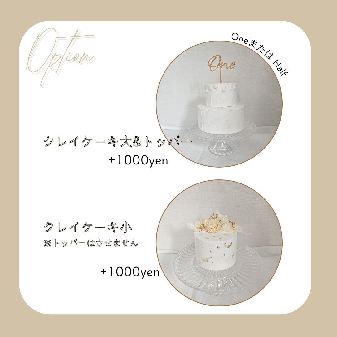 モニター募集／片道送料込】 レンタル バースデーフォト ハーフ