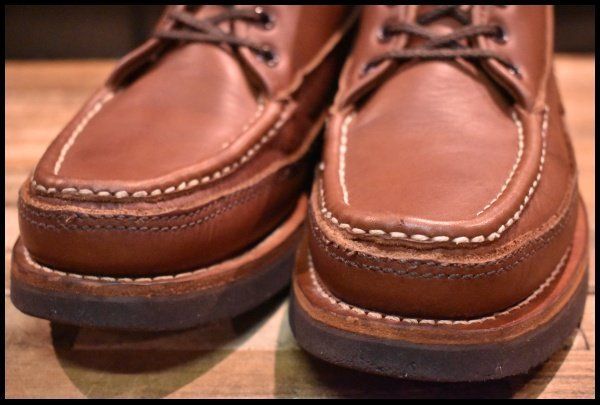 【7.5D 良品】RUSSELL MOCCASIN ラッセルモカシン スポーティングクレーチャッカ ブラウン 茶 ビブラム2060 短靴 ブーツ HOPESMORE【EE471】